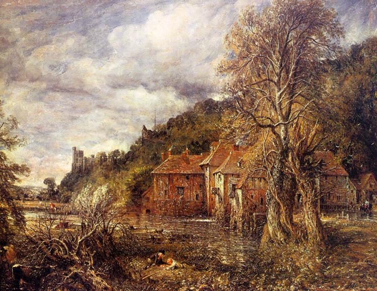 John Constable Arundel Mill and Castle France oil painting art